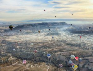 Türkiye sıcak hava balonculuğunda zirvede