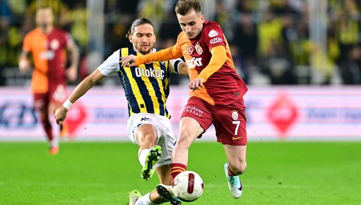 Fenerbahçe, Galatasaray’ı 10 kişiyle yendi! Şampiyonluk son haftaya kaldı