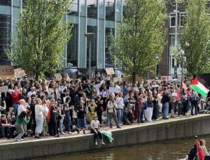 Amsterdam Üniversitesi’nde Filistin gösterileri nedeniyle eğitime 2 gün ara