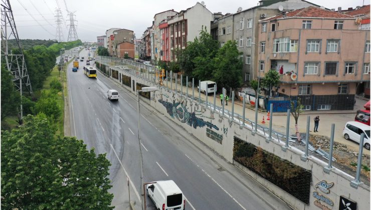 Sultangazi Belediyesi’nden Gürültü Bariyeri Çalışması