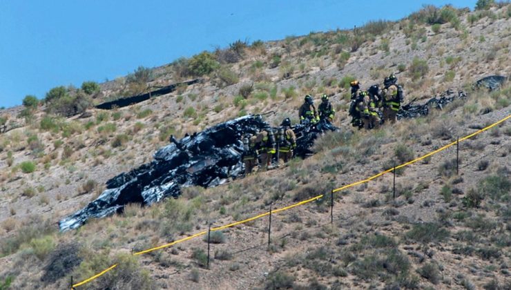 ABD’ye ait askeri uçak New Mexico eyaletinde düştü