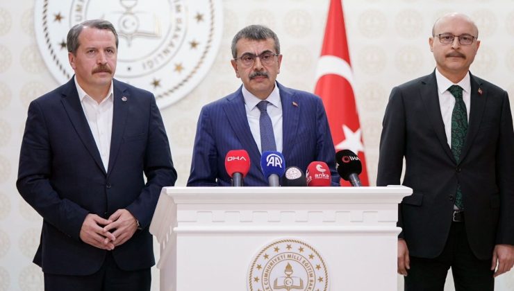 Bakan Tekin: “(Öğretmenlere şiddet) Bu tür fiillere karşı cezaların yüzde 50 oranında artırımlı olarak verilmesini teklif ettik”