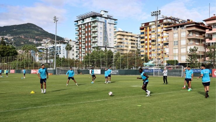 Alanyaspor, Beşiktaş maçı hazırlıklarını tamamladı