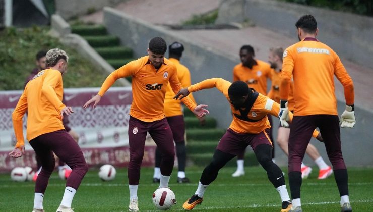 Galatasaray, Karagümrük maçı hazırlıklarını sürdürdü