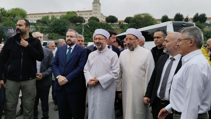 İstanbul’da ilk hac kafilesi, Harem Otogarı’ndan kutsal topraklara uğurlandı