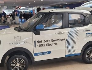 Yüzde yüz yerli ve elektrikli mini araç “Mango Car” Ankara’da tanıtıldı