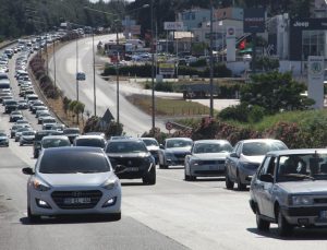 Muğla’dan tatilcilerin dönüş çilesi başladı