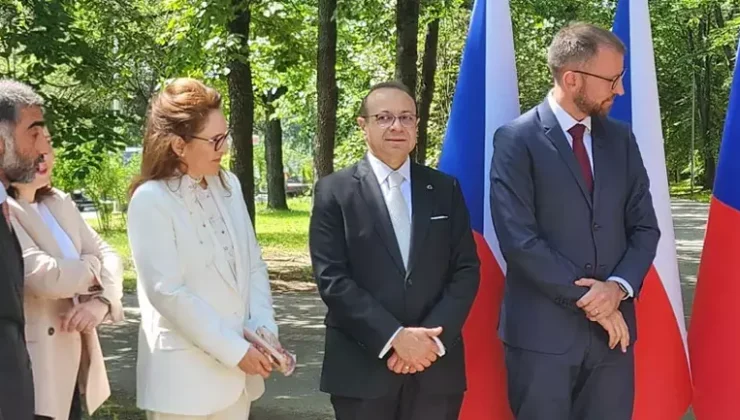 Çek Türk İş Birliği Parkı Prag’da açıldı