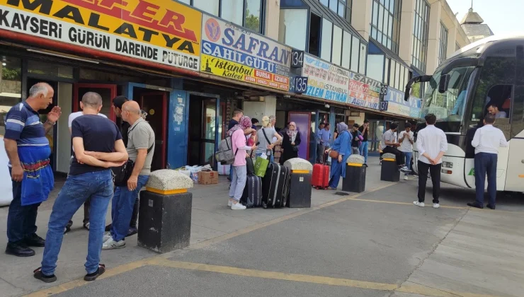 Kurban Bayramı öncesi biletler tükendi