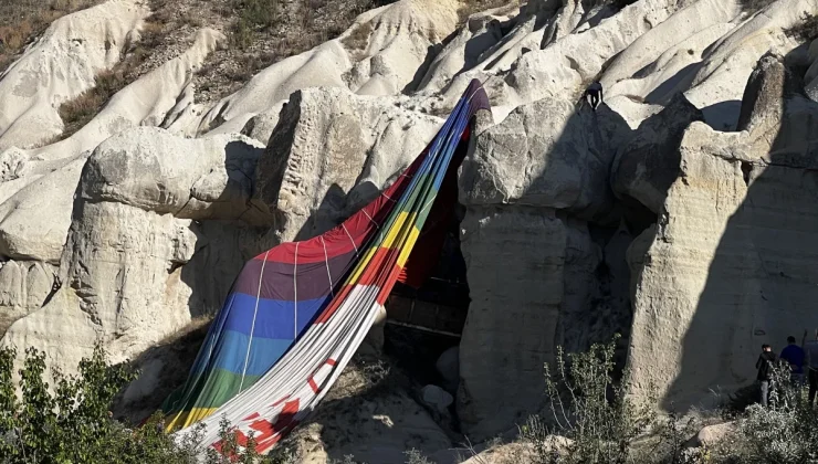 Balon pilotu 20 kişinin hayatını kurtardı