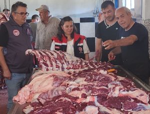 Kurban Kesim ve Kurbanlık Hayvan Satış Yerleri Denetleniyor