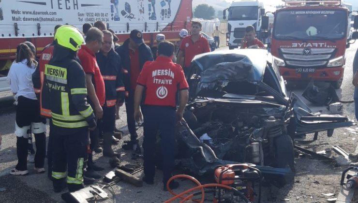 Mersin’de otobüslerin karıştığı zincirleme kaza: 2 ölü, 35 yaralı