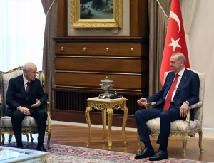 Cumhurbaşkanı Erdoğan- Devlet Bahçeli görüşmesi