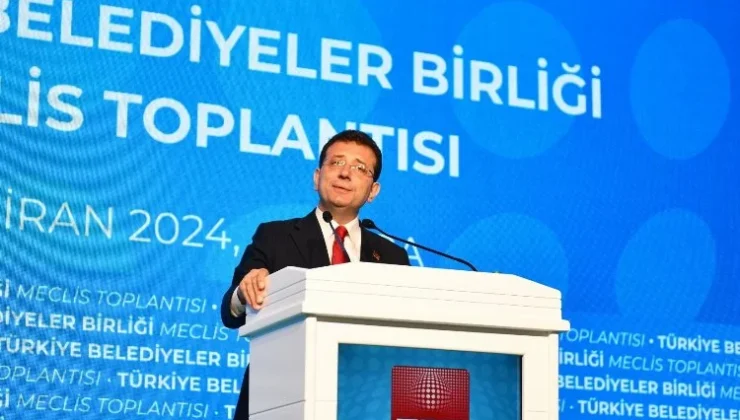 Ekrem İmamoğlu TBB Başkanı seçildi