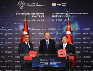 Dünya devi BYD’den Türkiye’ye yatırım kararı