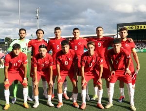 U19 Milli Futbol Takımı, Fransa’ya 2-1 yenildi