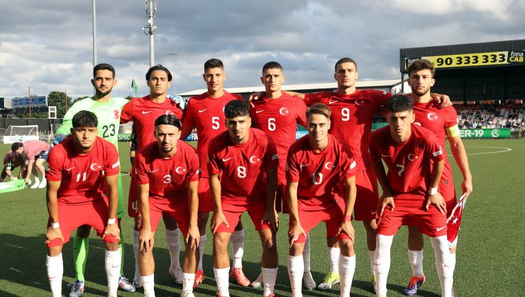 U19 Milli Futbol Takımı, Fransa’ya 2-1 yenildi