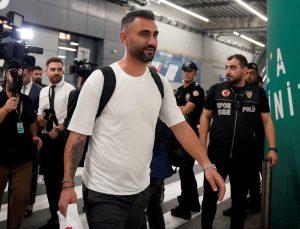 A Milli Futbol Takımı, yurda döndü