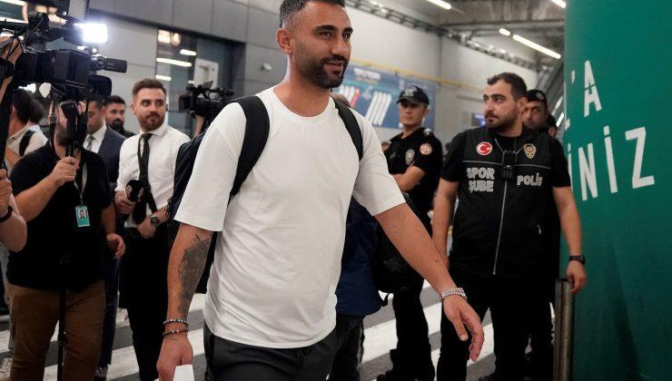 A Milli Futbol Takımı, yurda döndü