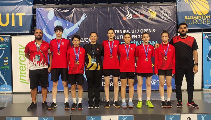 Gaziosmanpaşalı Milli Sporculardan Badmintonda 6 Madalya