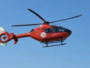 Bitlis’te ambulans helikopter 40 yaşındaki hasta için havalandı