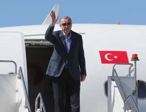 Cumhurbaşkanı Erdoğan, Astana’ya gitti