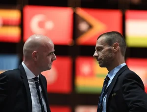 FIFA ve UEFA Başkanı, TFF Başkanı İbrahim Hacıosmanoğlu’nu tebrik etti