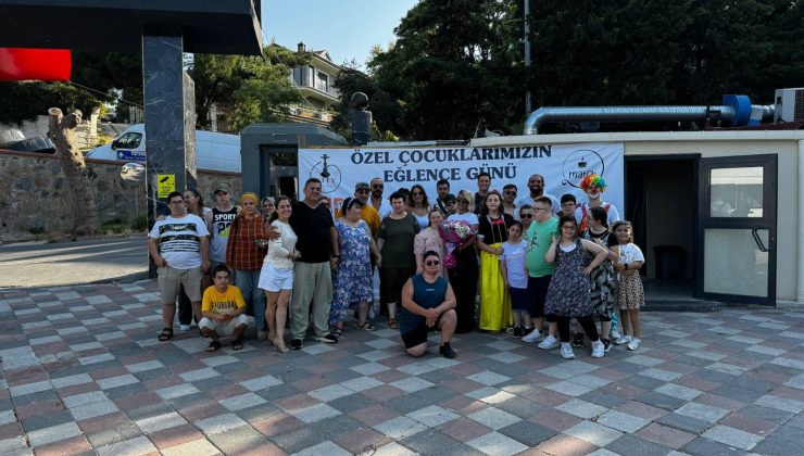 Özel Çocuklar Düzenlenen Etkinlikte Doyasıya Eğlendiler