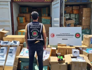Gümrük Muhafaza ekipleri, 521 milyon değerinde kaçak eşya ele geçirdi