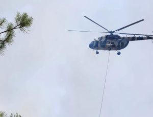 MSB’den yangınlara 15 helikopterle müdahale