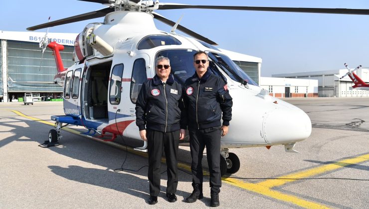 Görgün, GÖKBEY helikopteri ile tarihi bir uçuş gerçekleştirdi