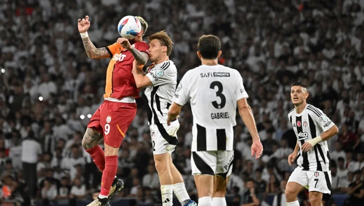 Galatasaray’ı 5-0 yenen Beşiktaş, Süper Kupa şampiyonu oldu