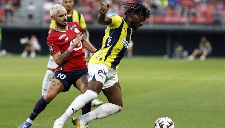 UEFA Şampiyonlar Ligi: Lille: 2 – Fenerbahçe: 1