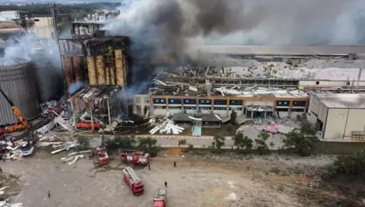 Sakarya’da makarna fabrikasında yaşanan patlamadan hemen sonra yaşananlar