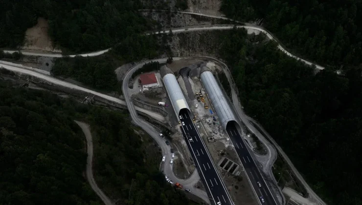 Bolu Dağı Tüneli İstanbul yönü ulaşıma açıldı