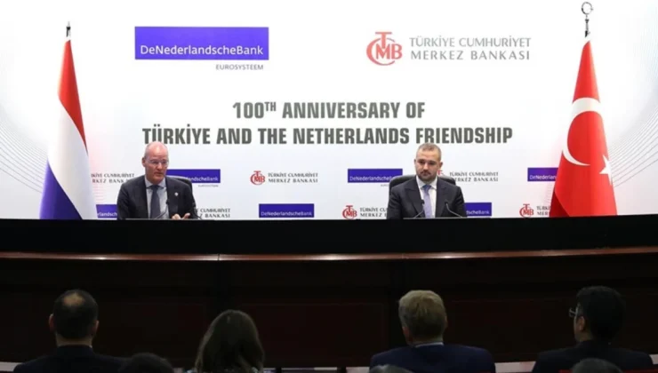 TCMB Başkanı Fatih Karahan, Hollanda Merkez Bankası Başkanı Knot ile görüştü