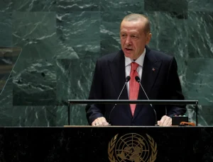 BM Genel Kurulu’nda konuşan Cumhurbaşkanı Erdoğan:  ABD İsrail’in yanında değil karşısında yerini almalı