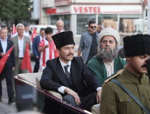 Atatürk’ün Sivas’a gelişi canlandırıldı