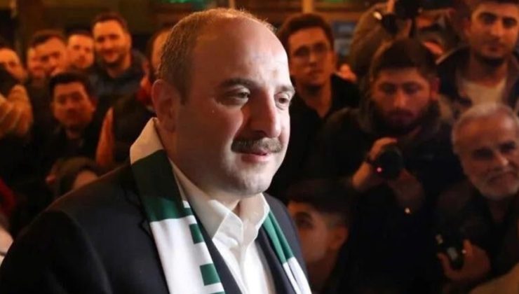 Mustafa Varank, Bursaspor’un deplasman sponsoru oldu