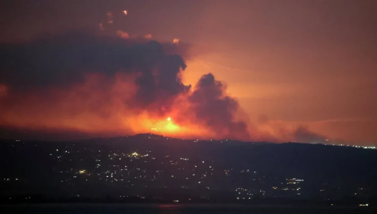 İsrail, Beyrut başta olmak üzere gece boyu Lübnan’ı vurdu