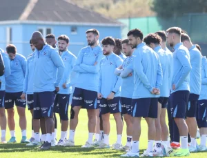 Trabzonspor, Fenerbahçe maçının hazırlıklarına devam etti