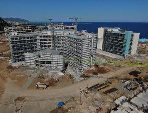Trabzon Şehir Hastanesi inşaatının yüzde 50’si tamamlandı