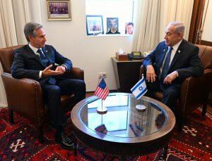 Netanyahu, ABD Dışişleri Bakanı Blinken ile bir araya geldi