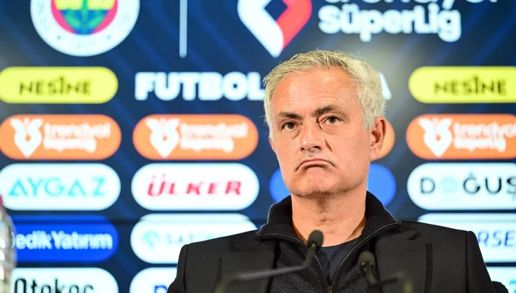 Jose Mourinho: “Kaçırdığımız goller sonrası hayal kırıklığı yaşadım”