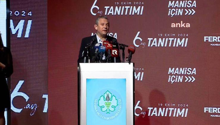 CHP Genel Başkanı Özel: “Bu işe bulaşan bütün hastanelere Salı günü Meclis’te hep beraber el koyalım, kamulaştıralım diyoruz”