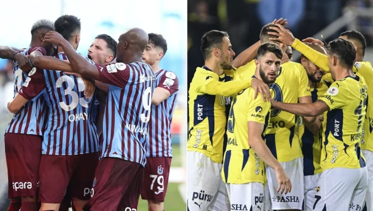 Trabzonspor – Fenerbahçe derbisinin muhtemel 11’leri