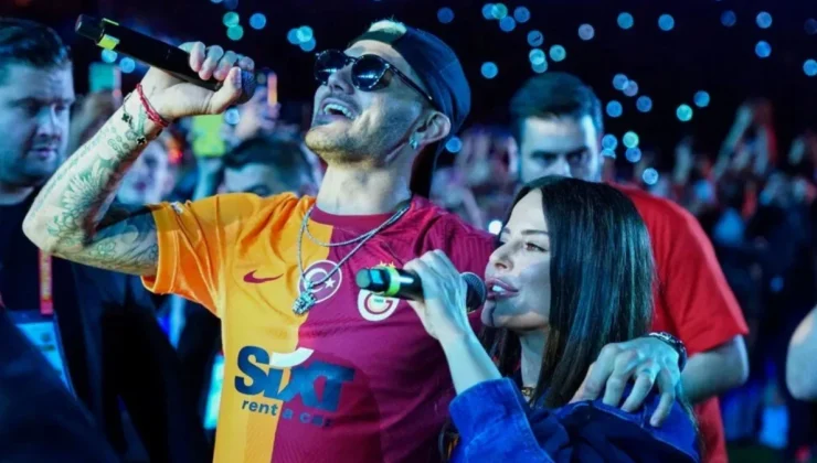 Mauro Icardi, Simge Sağın’ı takibe aldı