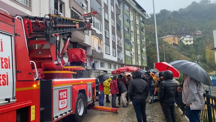 Rize’de heyelan: 1 ölü 4 yaralı