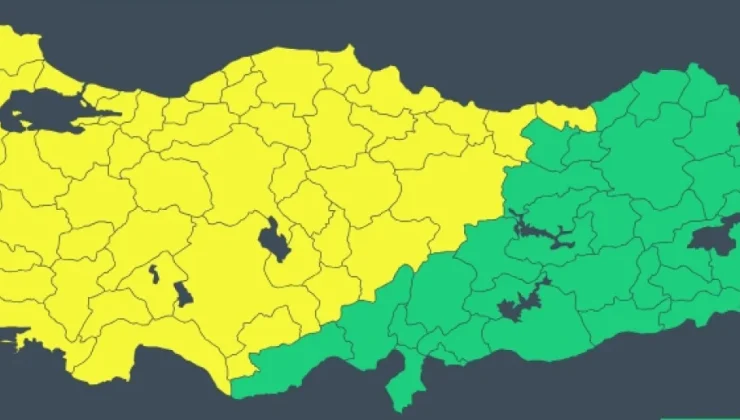Yurt genelinde sıcaklıklar hafta sonu itibarıyla 10 ila 15 derece düşecek