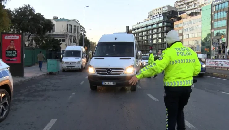 İstanbul’da okul servis araçları denetlendi